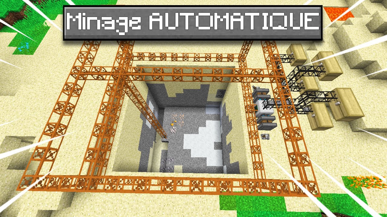 J'AI CRÉE UNE MACHINE QUI MINE AUTOMATIQUEMENT !! MCE #7