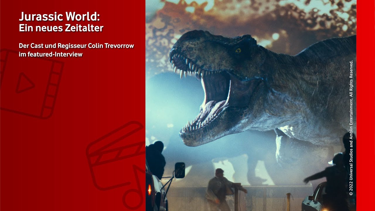 Jurassic World: Ein neues Zeitalter | Der Cast und Regisseur Colin Trevorrow im featured-Interview