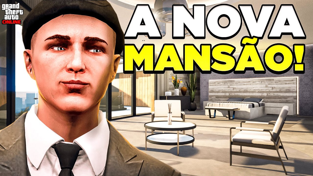 Mostrei como &eacute; por dentro a NOVA MANS&Atilde;O do GTA Online