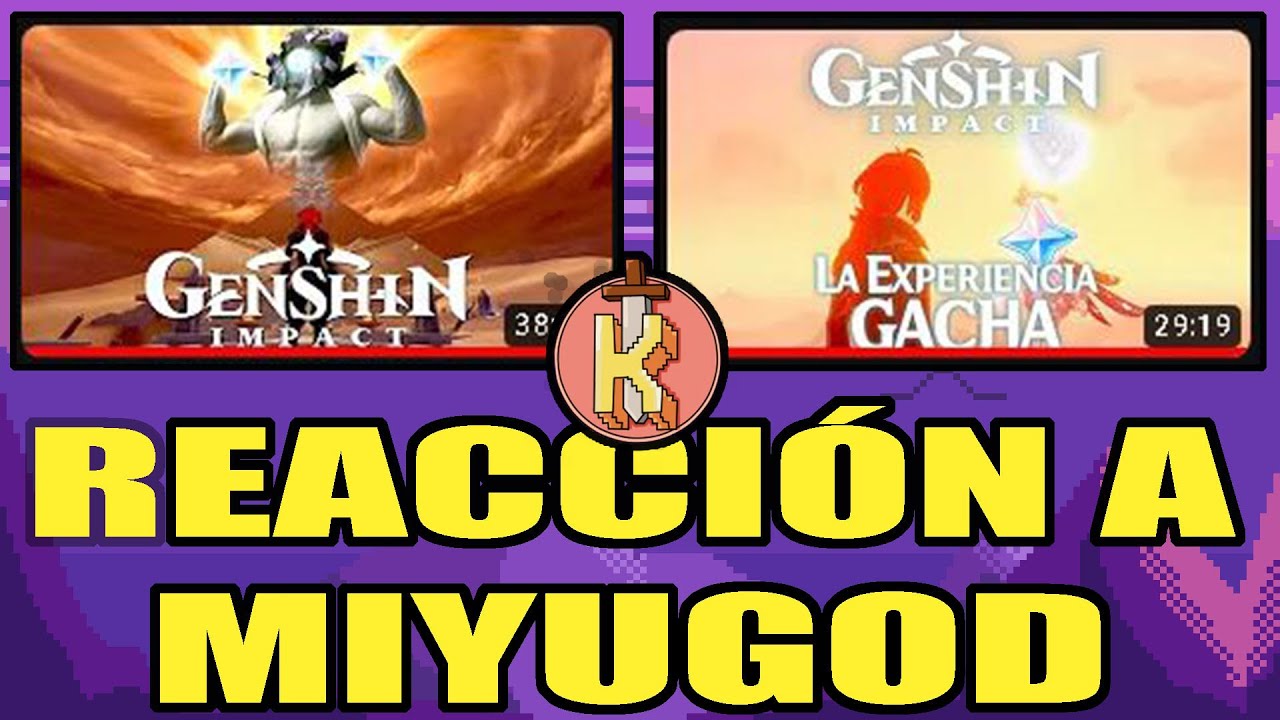 REACCIÓN A MIYUGOD #MIYUGOD #genshinimpact #sumeru #gacha