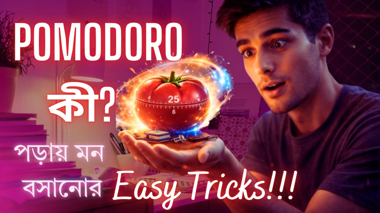 পরীক্ষার জন্য সেরা Study Strategy📚পোমোদোরো টেকনিক 📖Board Exam Study Strategy That Actually Works!