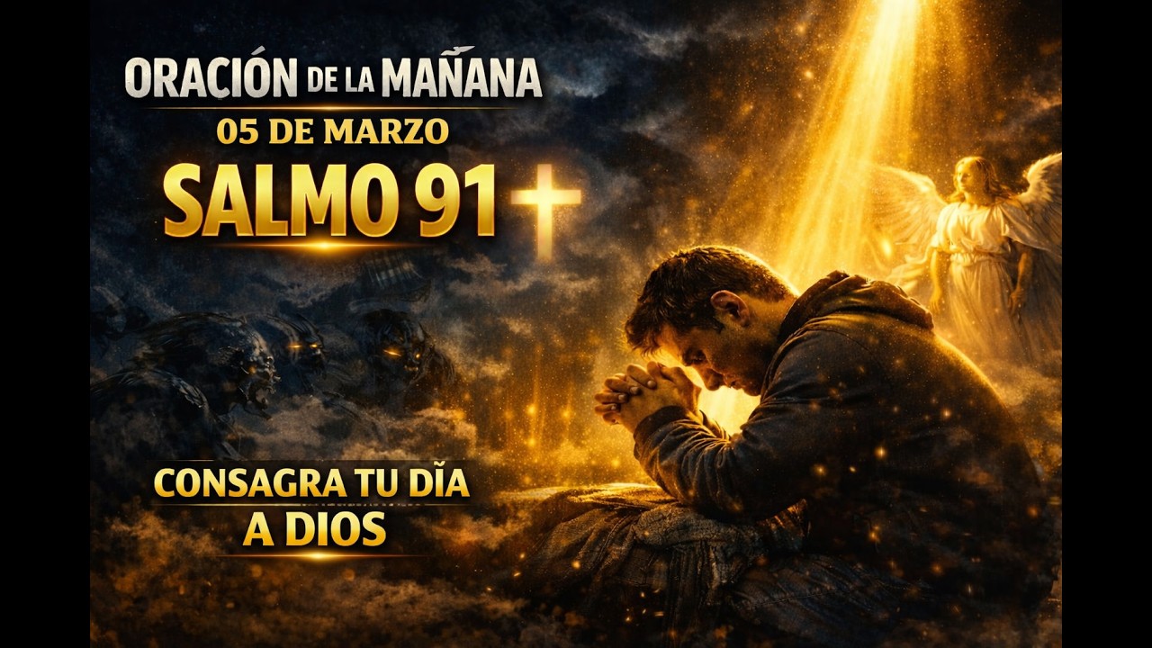 ORACIÓN DE LA MAÑANA | 05/03 | SALMO 91 CONSAGRA TU DÍA A DIOS