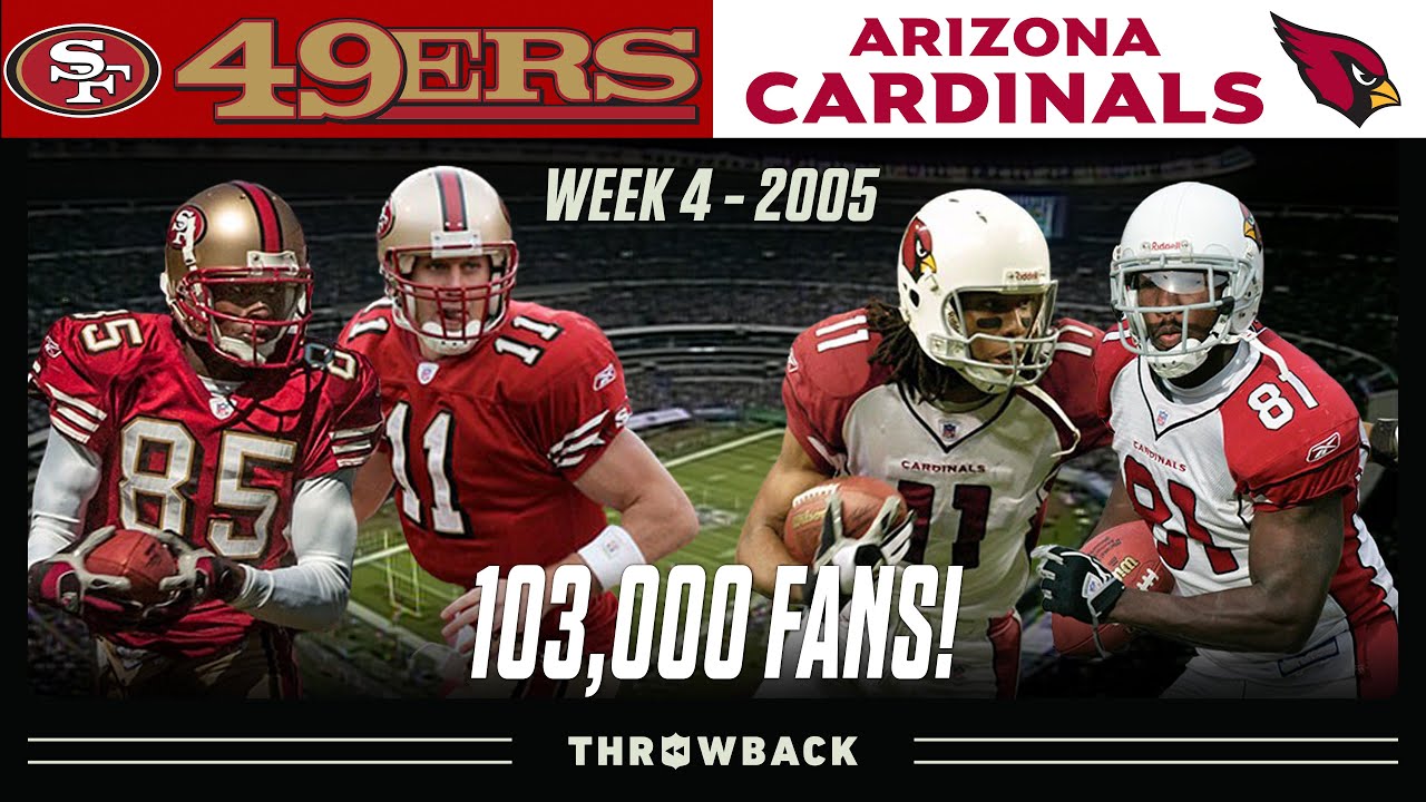The First Ever Regular Season International Game! (49ers vs. Cardinals 2005, Week 4)