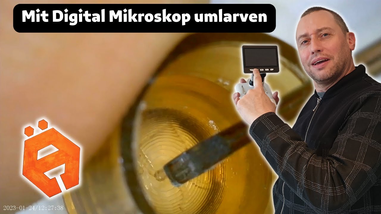 Mit Digital-Mikroskop umlarven - Teil 1
