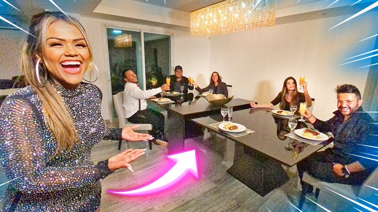 FIZEMOS UM JANTAR DE GALA NA MANSÃO LOURES !!!