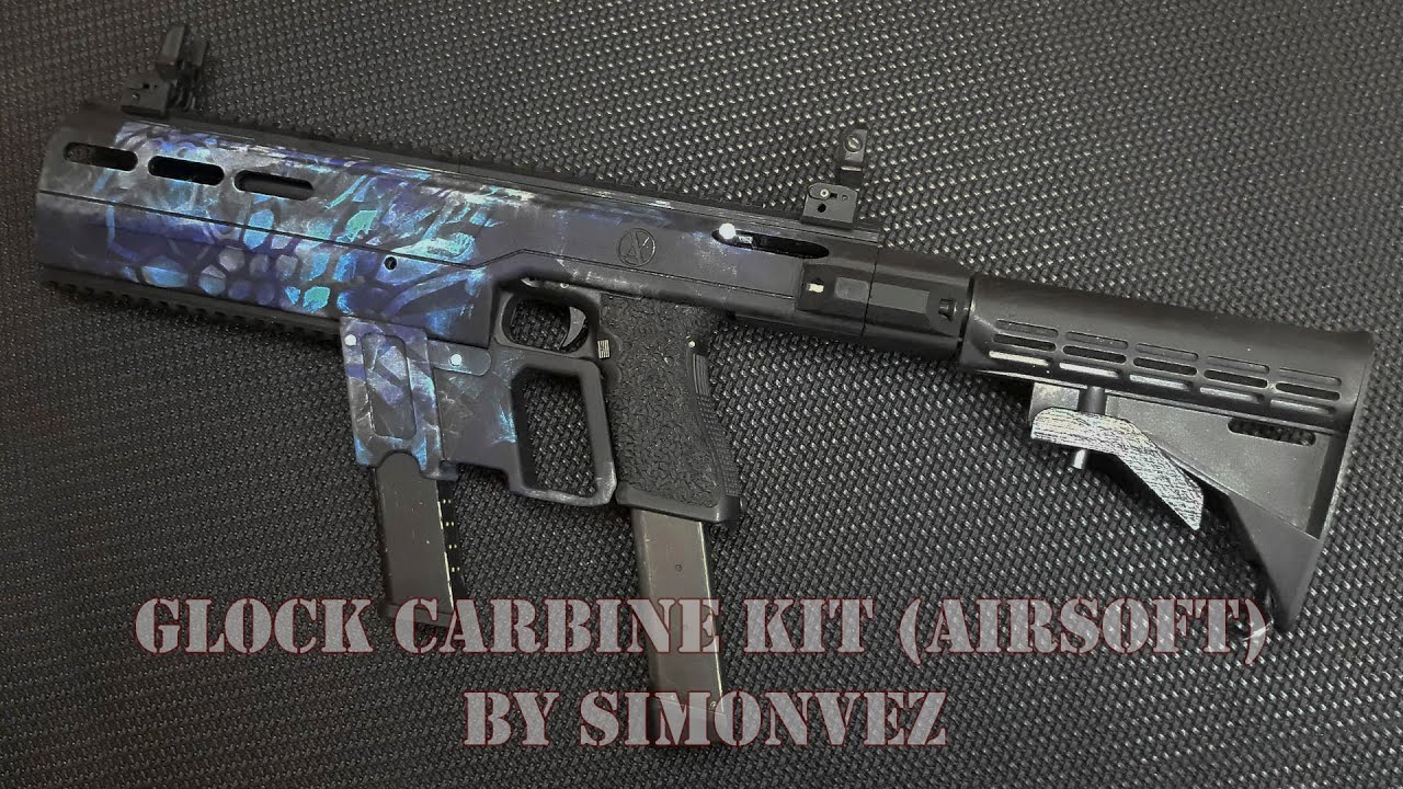 Печатный обзор 2: Glock Carbine kit (Airsoft) by simonvez