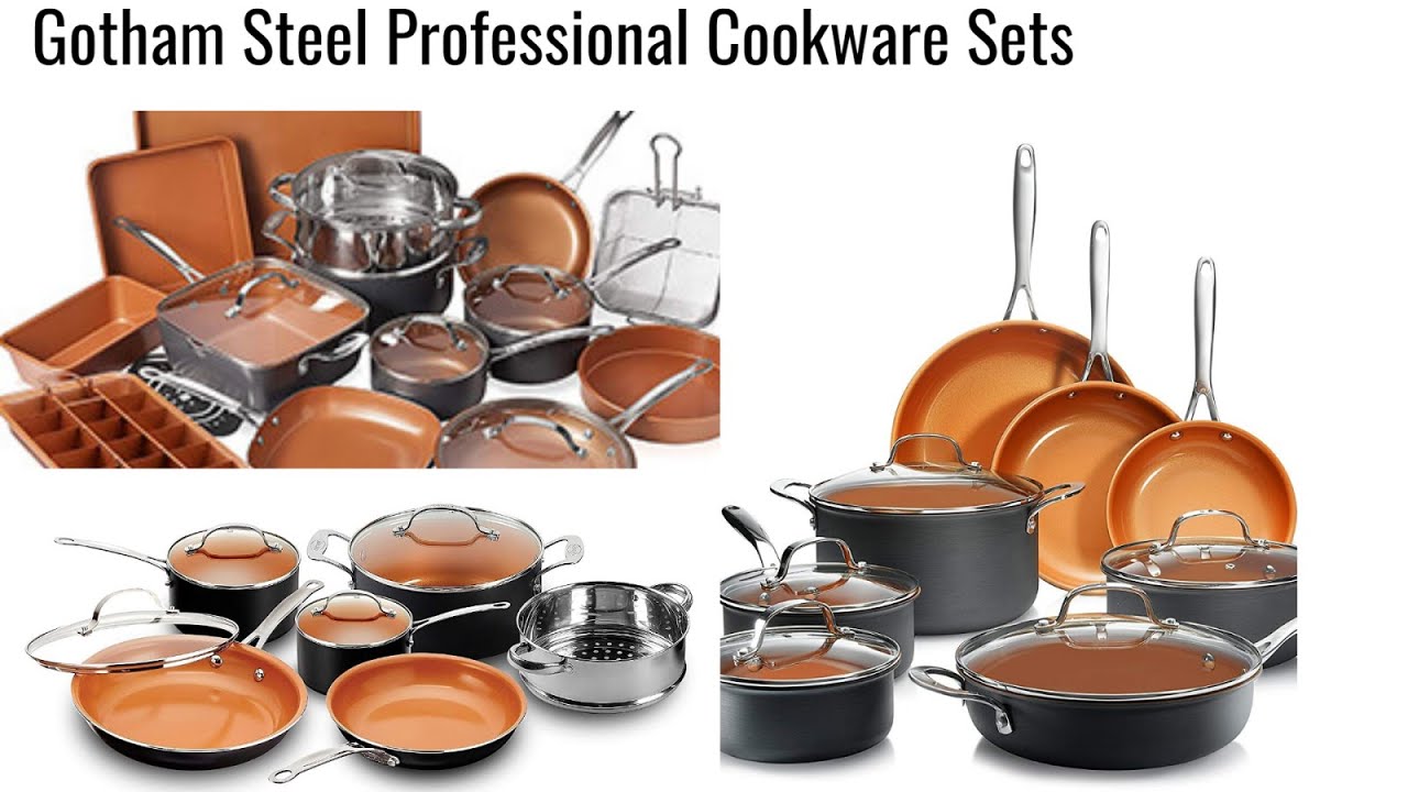 gotham steel 20 piece all in one kitchen cookware bakeware set