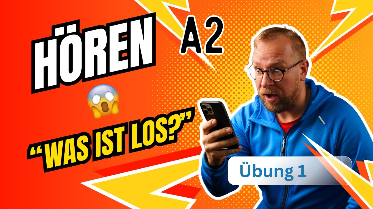 Testtrainer Hören Niveau A2 - Übung 1