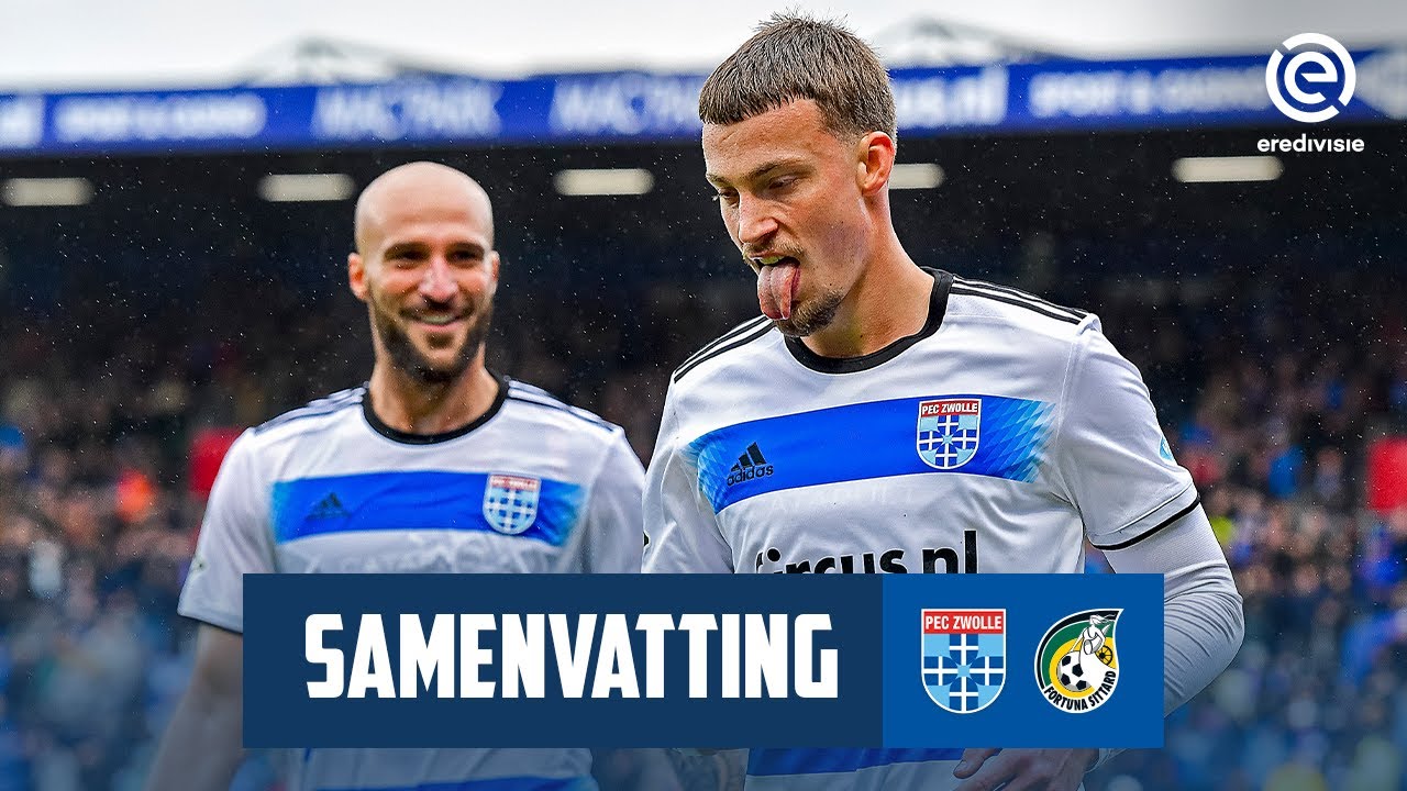 Samenvatting PEC Zwolle - Fortuna Sittard | Eredivisie