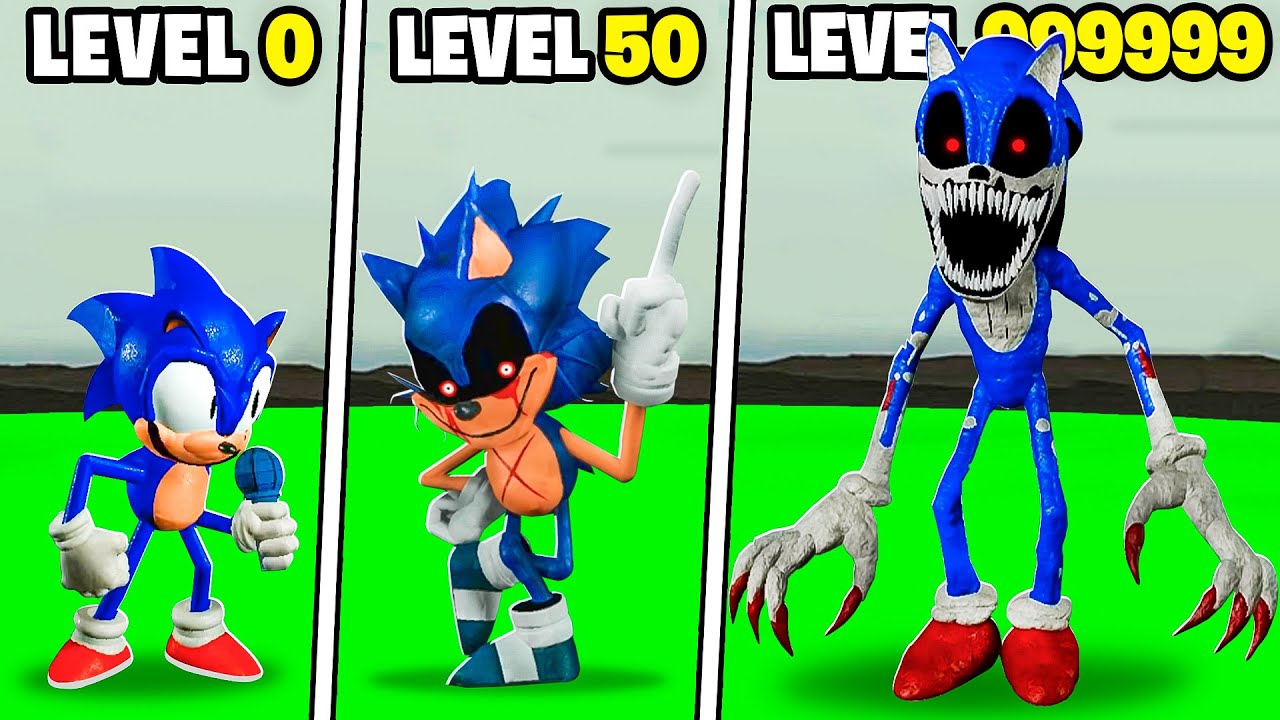 Die UNHEIMLICHE TRANSFORMATION von SONIC in Roblox!
