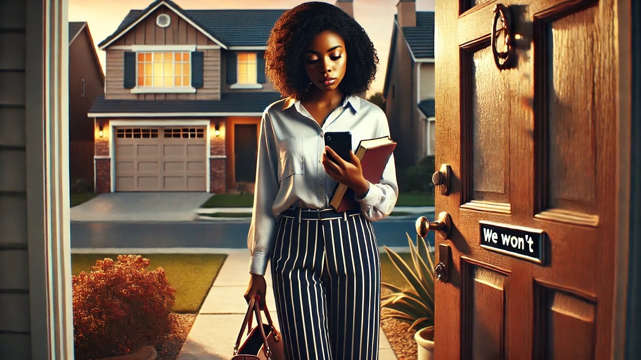 She came home after hard day's work.. But her mom Changed the locks. Texted her. 'We won't.#folklore