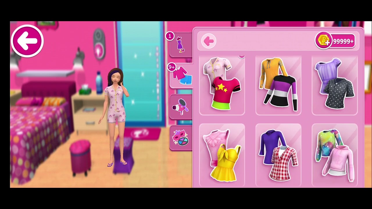 Skipper, Emmie and others wearing back to these outfits | Barbie Dream House Adventures