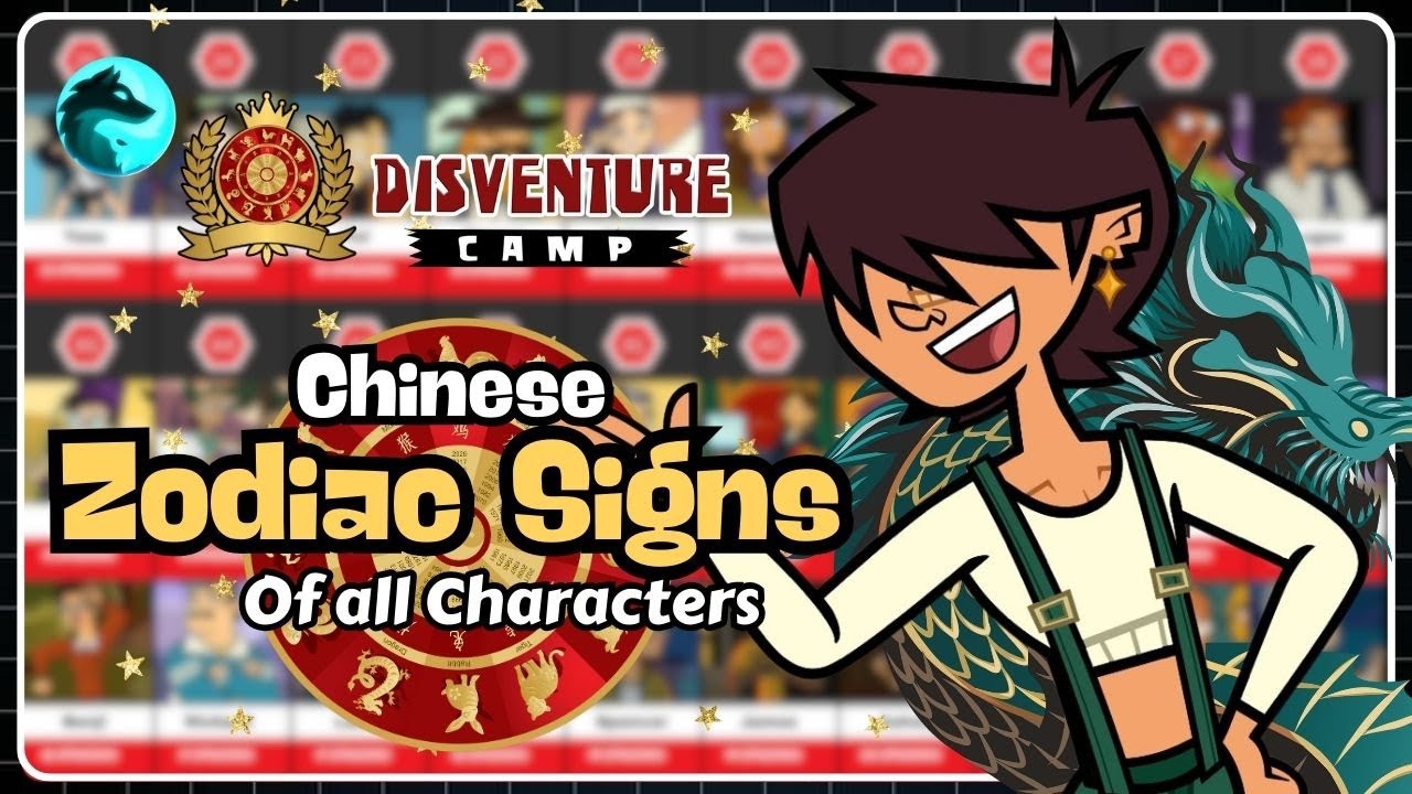 Disventure Camp – Chinese Zodiac Sign of Every Contestant || Data Comparison