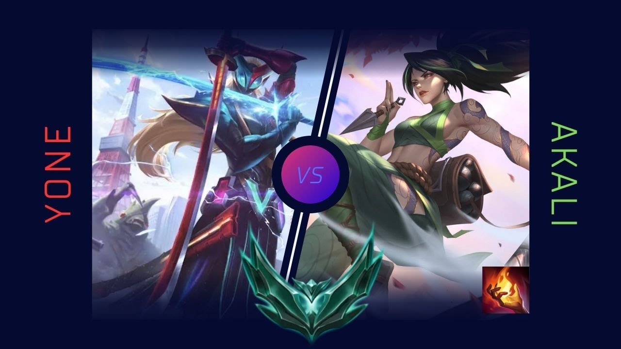 How to play akali vs yone mid plat ELo Season 15