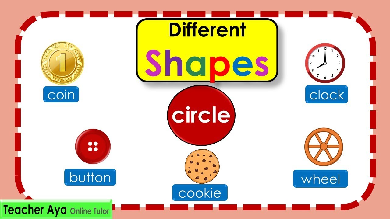 Different shapes | Learn the different shapes | Examples of different shapes