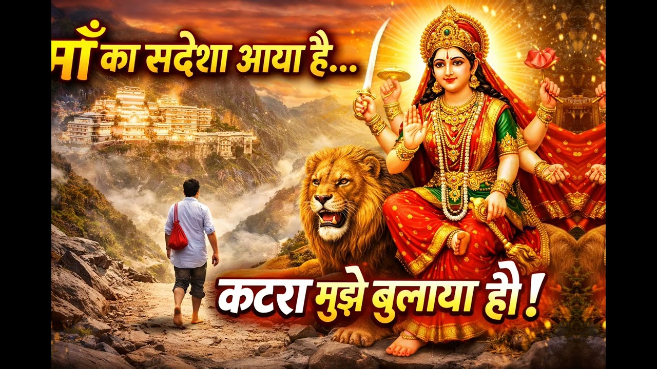 माँ का संदेशा आया है कटरा मुझे बुलाया है | Mata Bhajan | Vaishno Devi Bhajan | Jai Mata Di Bhajan