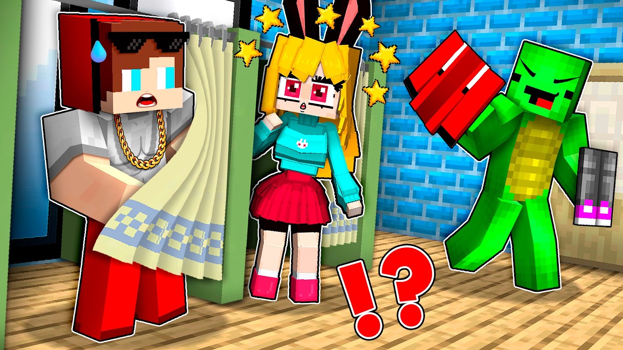 Mikey PRANKED JJ and SWAP his CLOTHES in CHANGING ROOM?! - Maizen
