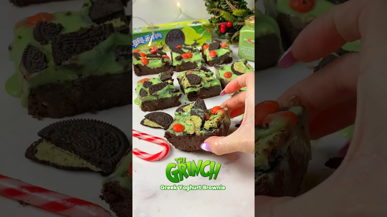 GRINCH FIT BROWNIE 💚 