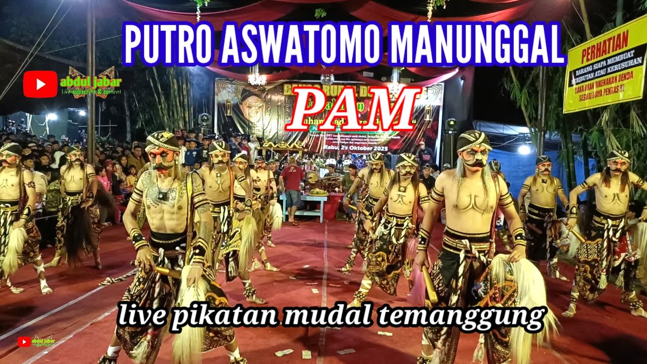 WAROK PAM PUTRO ASWATOMO MANUNGGAL LIVE PIKATAN MUDAL TEMANGGUNG 