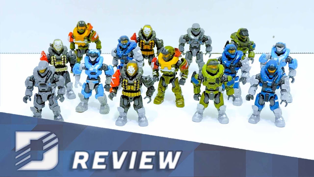 Сравнение Mega Construx Halo: Halo Heroes: Noble Team против Falcon Sweep