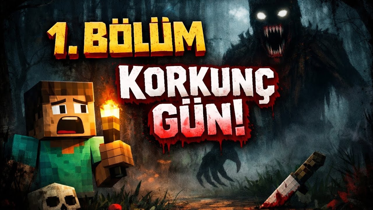 Sis canavarı beni uyutmadı(Korku modlu minecraft 1.Bölüm)
