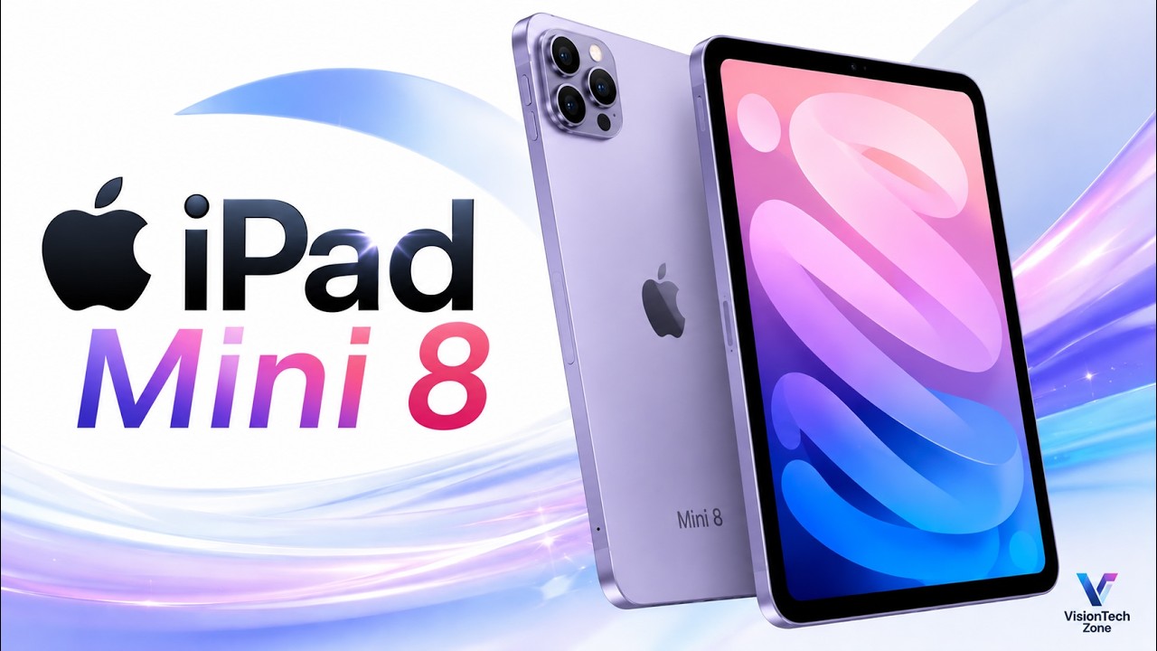 iPad Mini 8 Specs Leak: 12GB RAM & 19 Pro Chip Confirmed! Water Resistance?