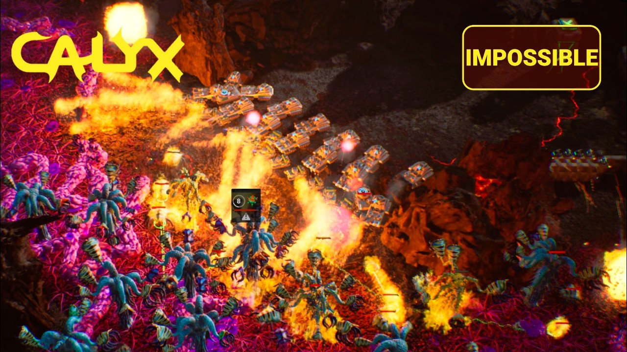 Calyx Gameplay - Isotopes - Impossible Difficulty