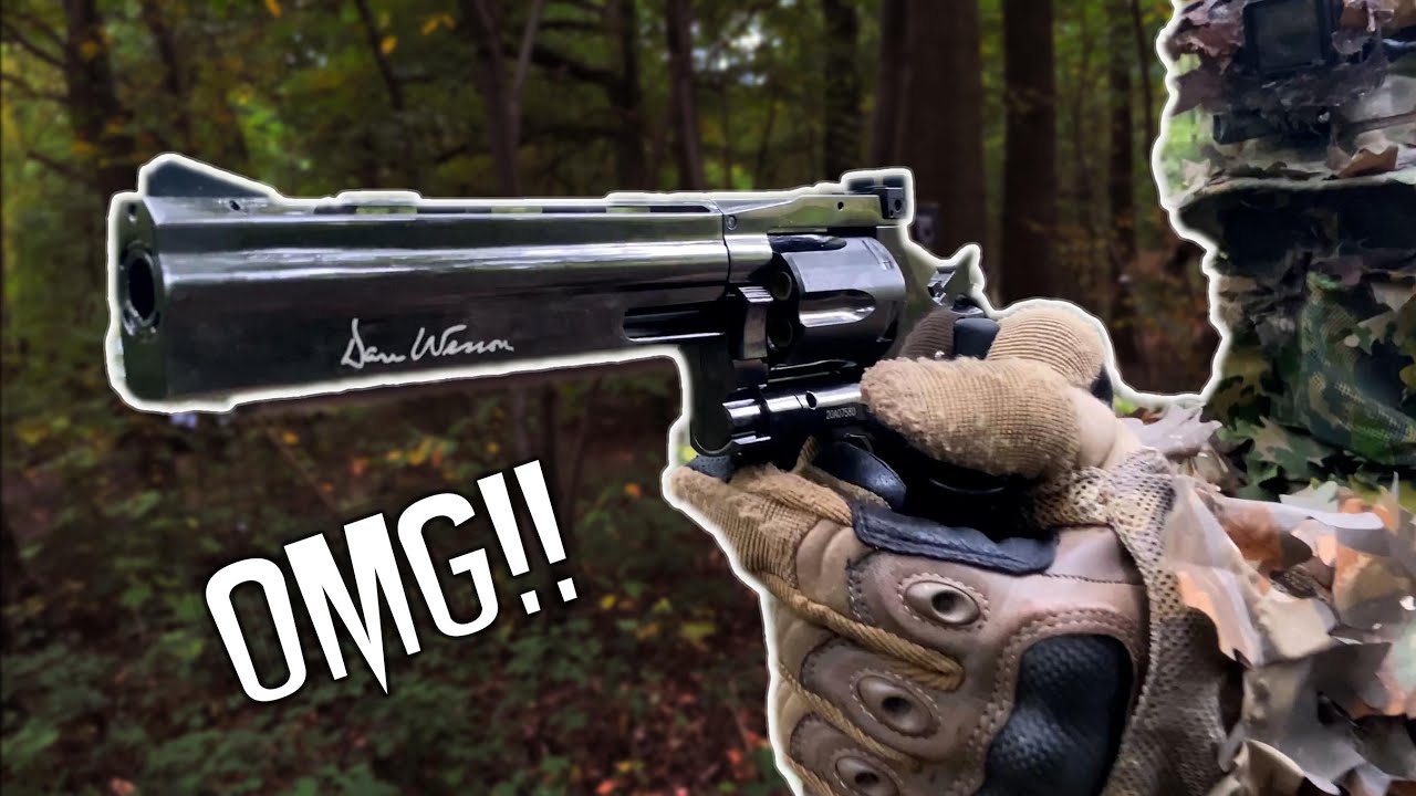 Can You play Airsoft with a REVOLVER?