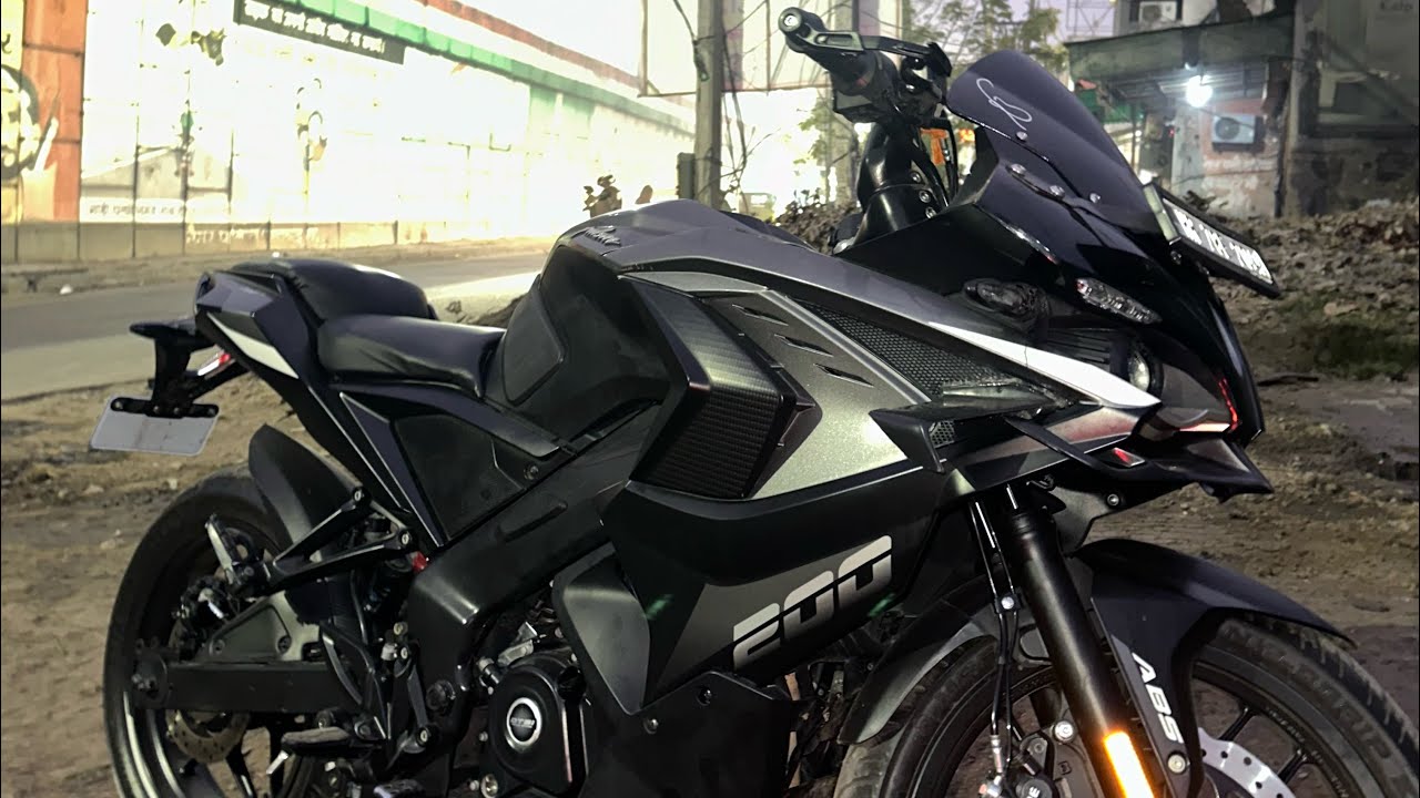 Aaj humne pulsar rs 200 ma ring light fite kari  #gurneeksaggu #bajajpulsar #mrbeast 