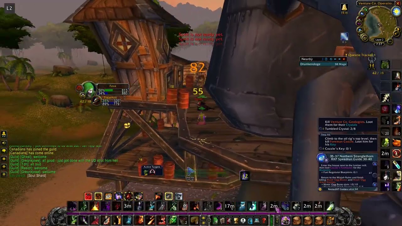 Mage vs Warlock - Classic WoW World PVP