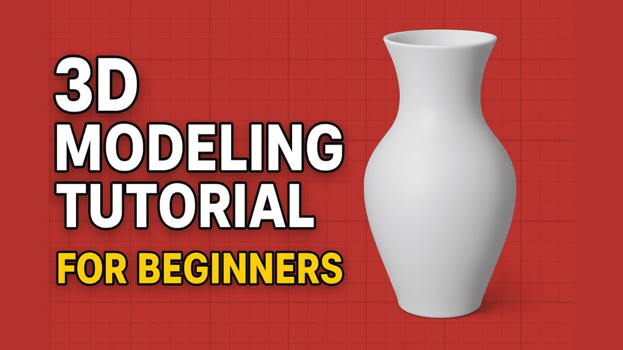 Beginner’s Guide to 3D Modeling: Create a Stunning Vase in Minutes!