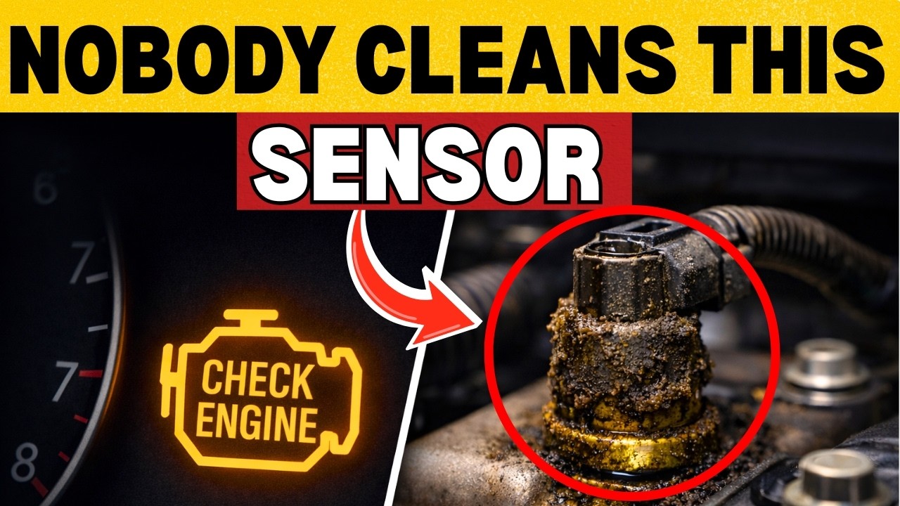 The Sensor That Mostly Fails In Your Car And Almost Nobody Cleans It