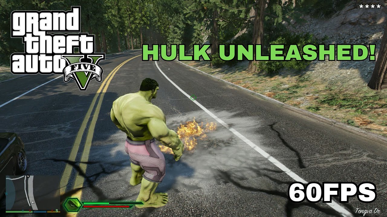 GTA 5 Hulk vs Los Santos | Super Strength Mod, Army Battle & Epic Destruction