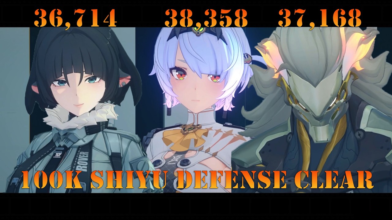 NEW Shiyu Defense | Jane, SAnby, Banyue 100K Clear