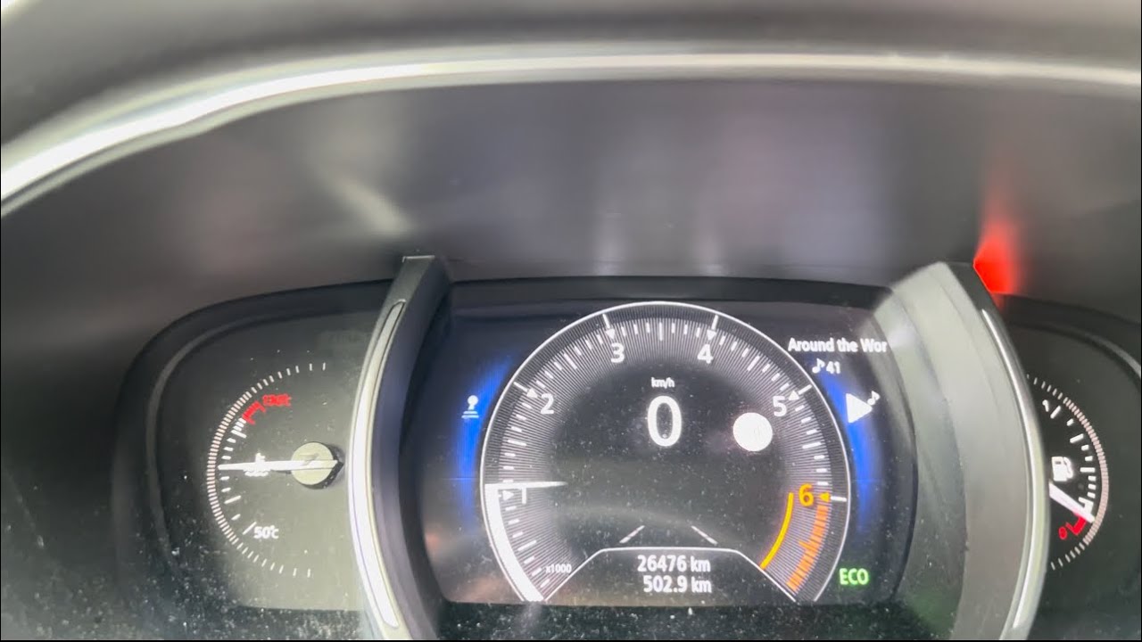 Renault Megane TCe 140 (140hp) acceleration 0-160 KM/H