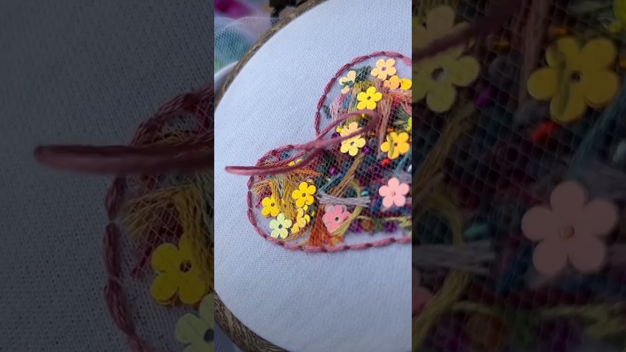 #embroideryhoops #hoops #vlog #craftvlog #handmadecraft #handmade #handmadegifts #embroidery #art
