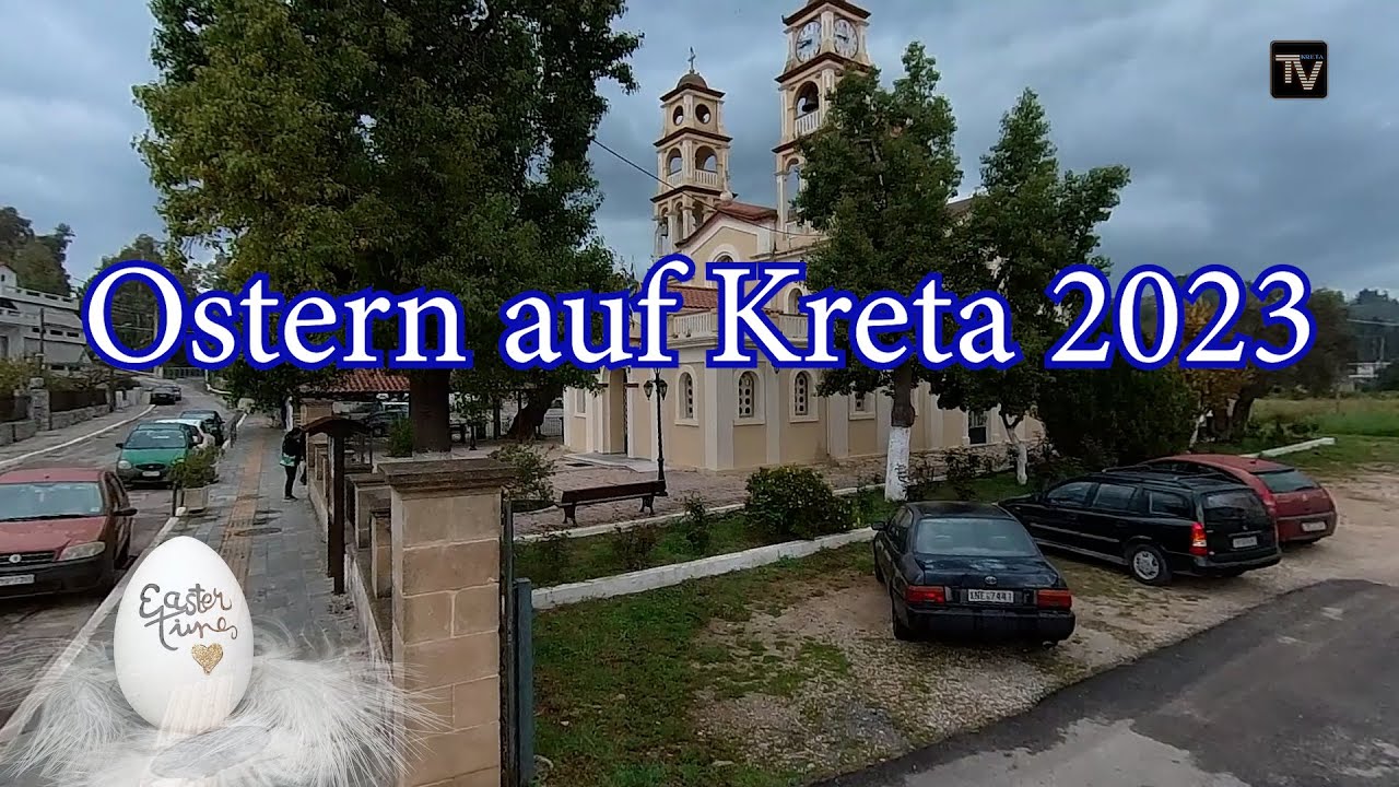 Palmsonntag auf Kreta, wir besuchen einen Ostermarkt in Vrysses Kreta/Crete 2023