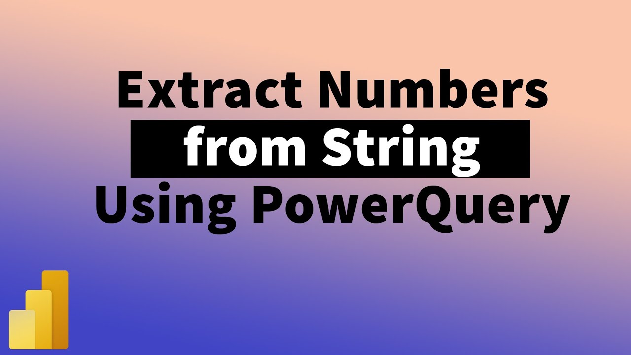 Как извлечь числа из текста с помощью Power Query в PowerBI | MiTutorials
