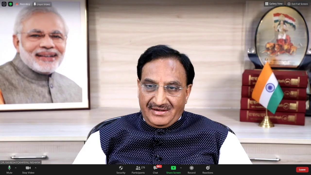 Ramesh Pokhriyal Live Stream