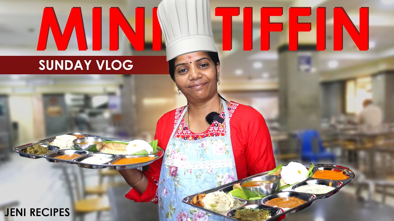 மினி டிபன் இல்ல இது மெகா டிபன் 😋| Sunday Morning Vlog🍚| Jeni