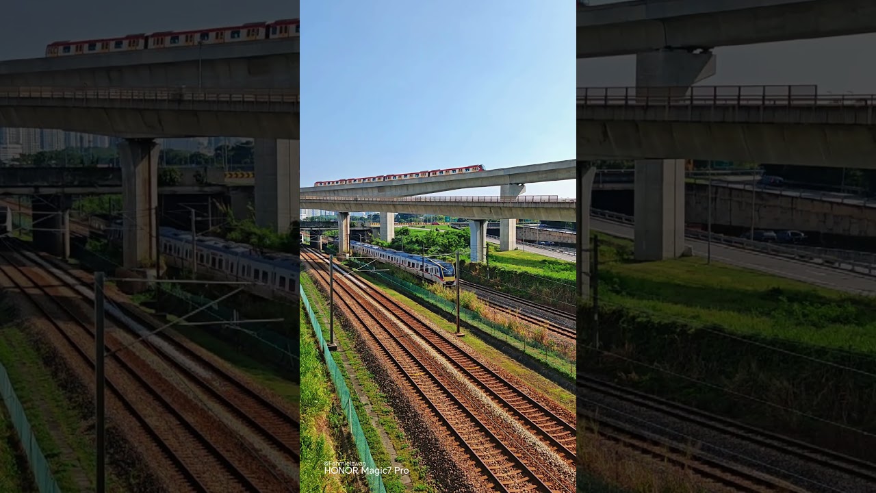 Malaysia Train. 🚂 🇲🇾-MRT-LRT-ERL-KOMUTER #fahmieizwan  #kualalumpur #malaysia  #kualalumpurmalaysia