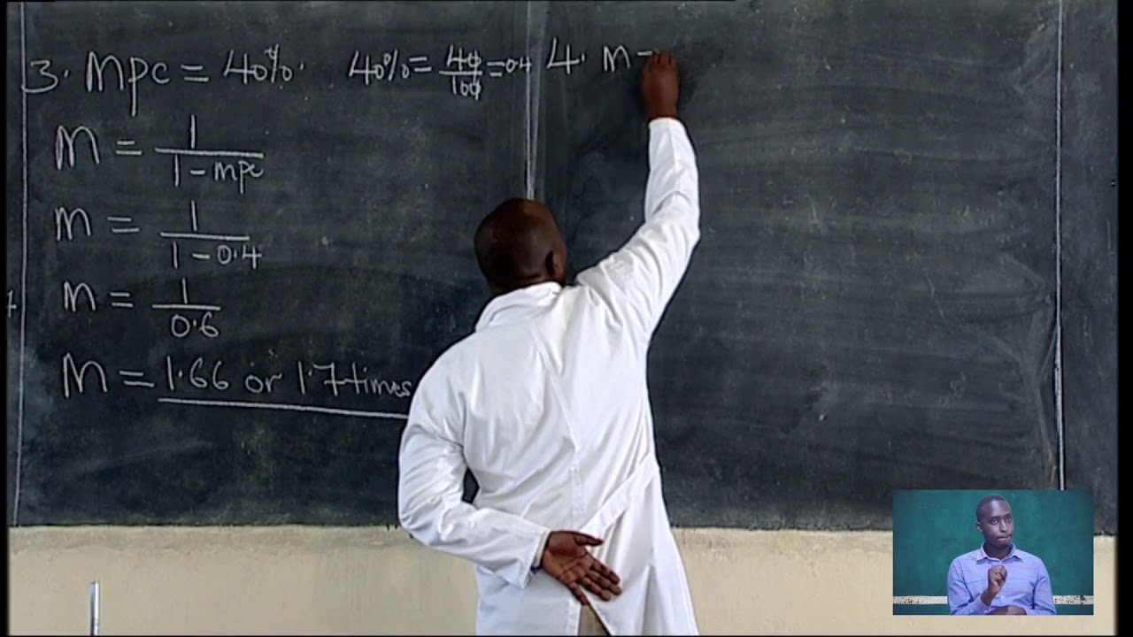 REB | S5 | Economics | Unit 4 | Lesson:  Accelerator Principle