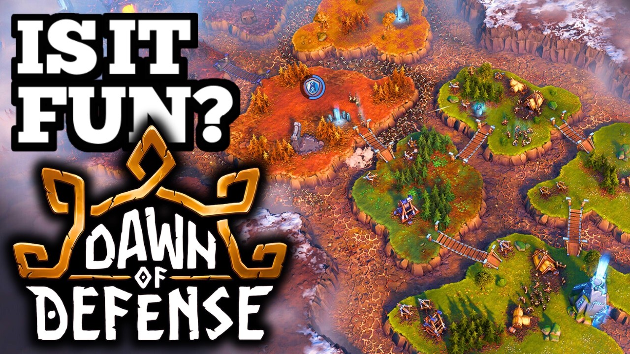 Dawn Of Defense – Roguelite Where Bottom Line is TD, Top Line is RTS