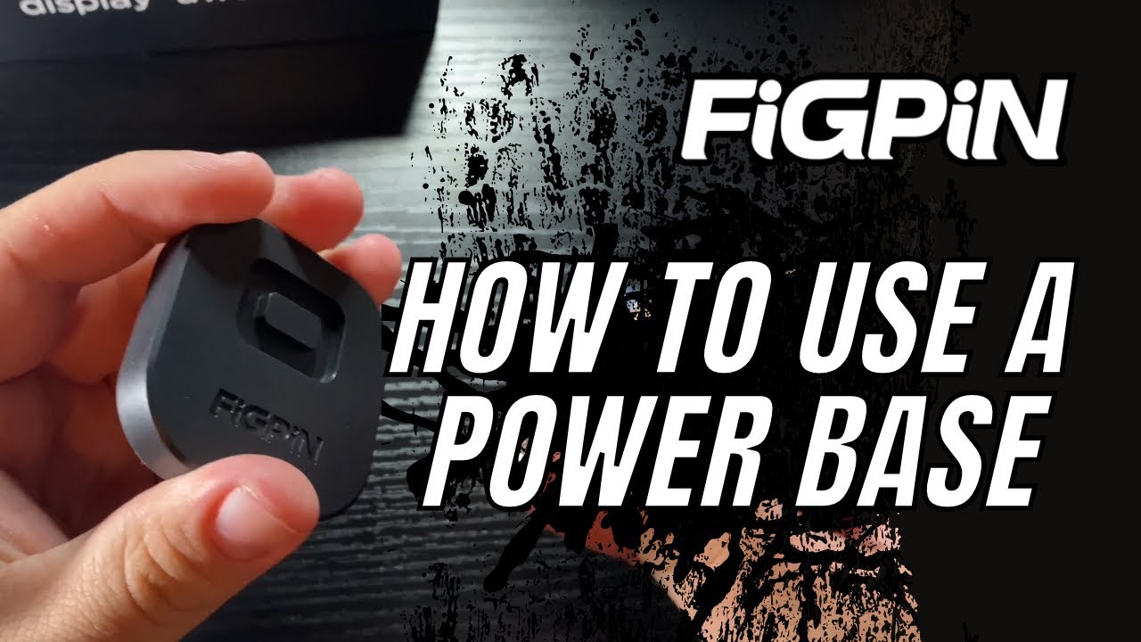 How To Use A FiGPiN Power Base
