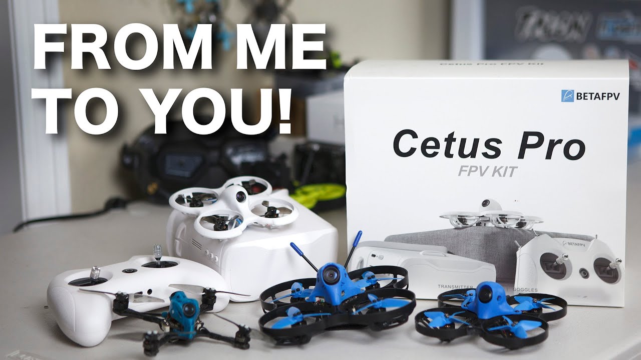 I'm Giving Away Custom Built Drones and a Cetus Pro Starter Kit!