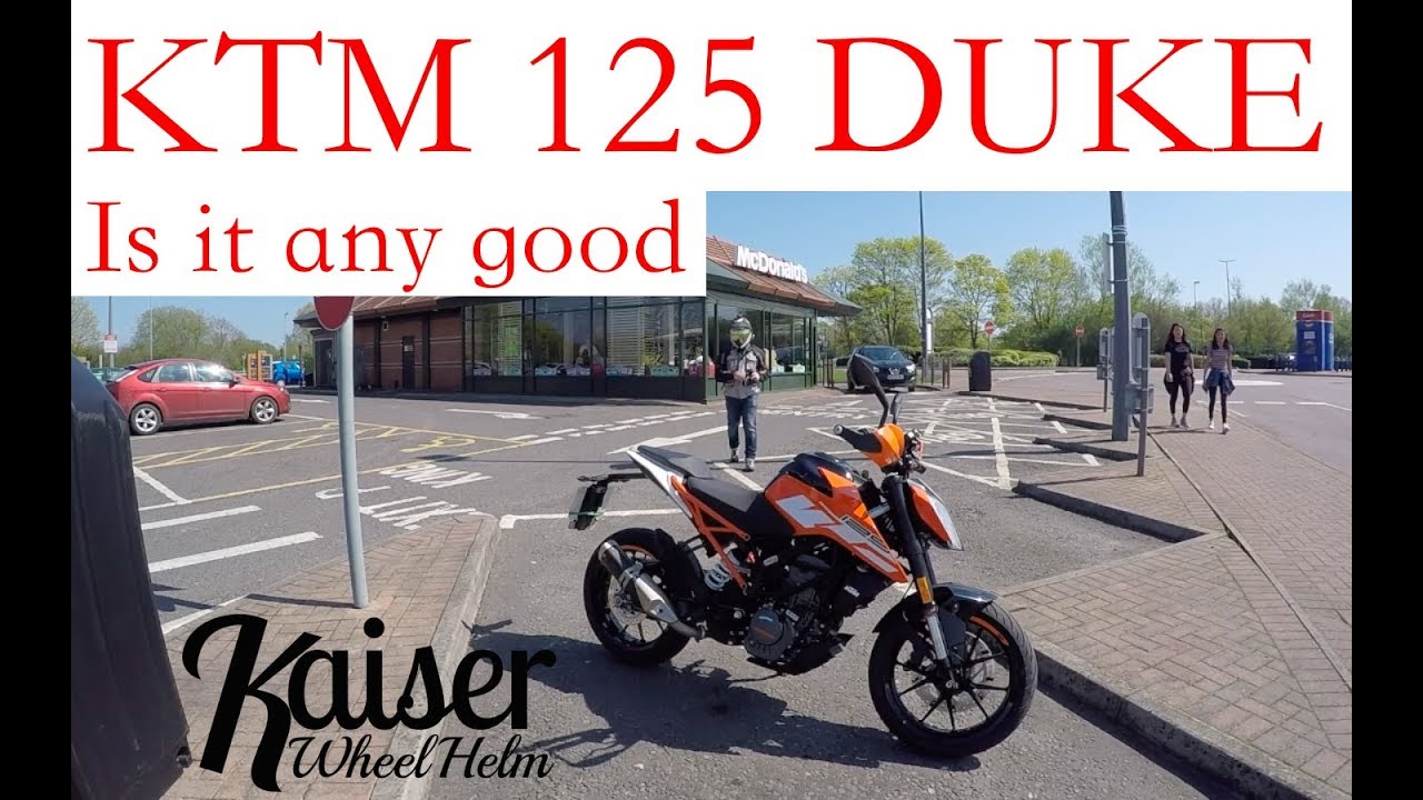 KTM 125 Duke. Посмотрите это видео перед покупкой.