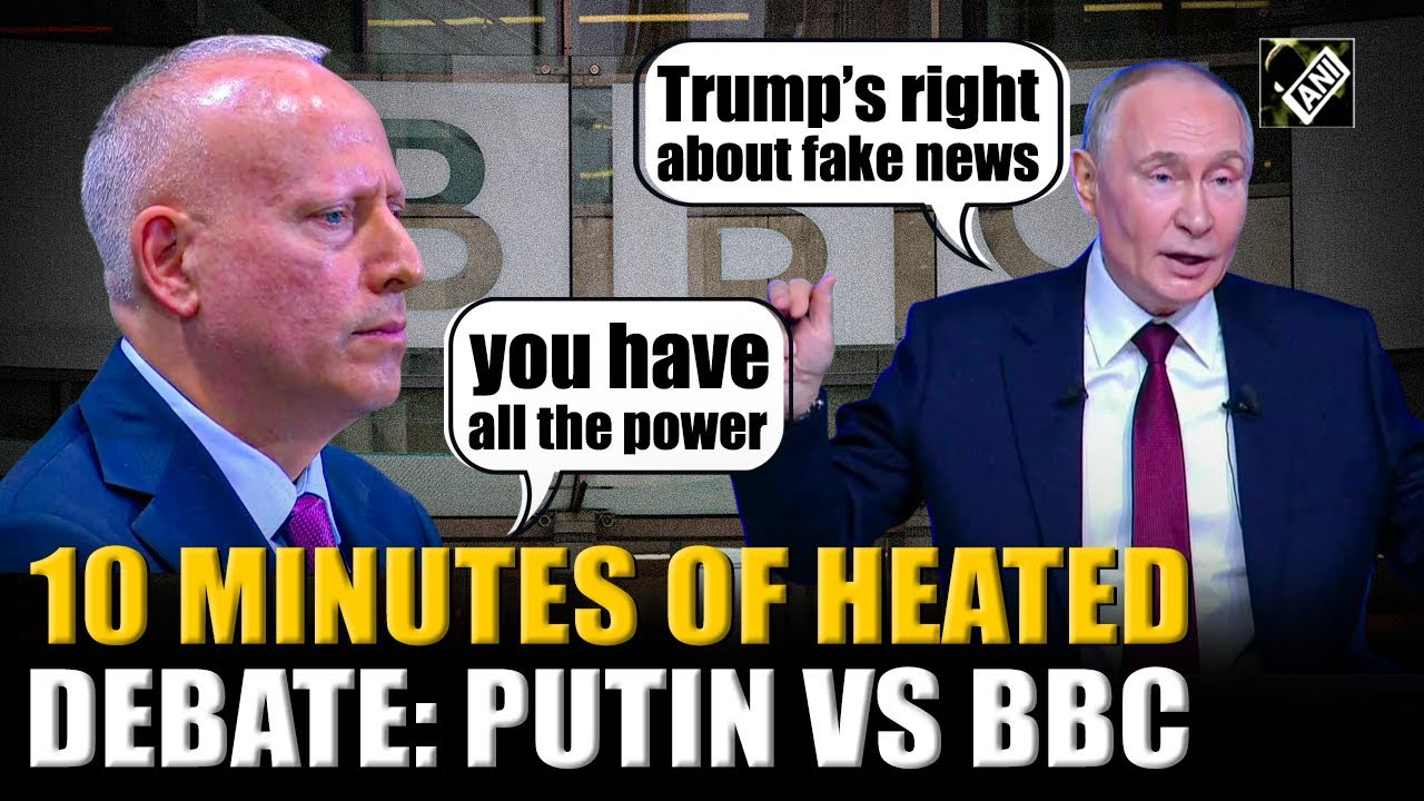 Смотрите! Путин против BBC: 10 минут жарких дебатов на конференции «Результаты года» взорвали инт...