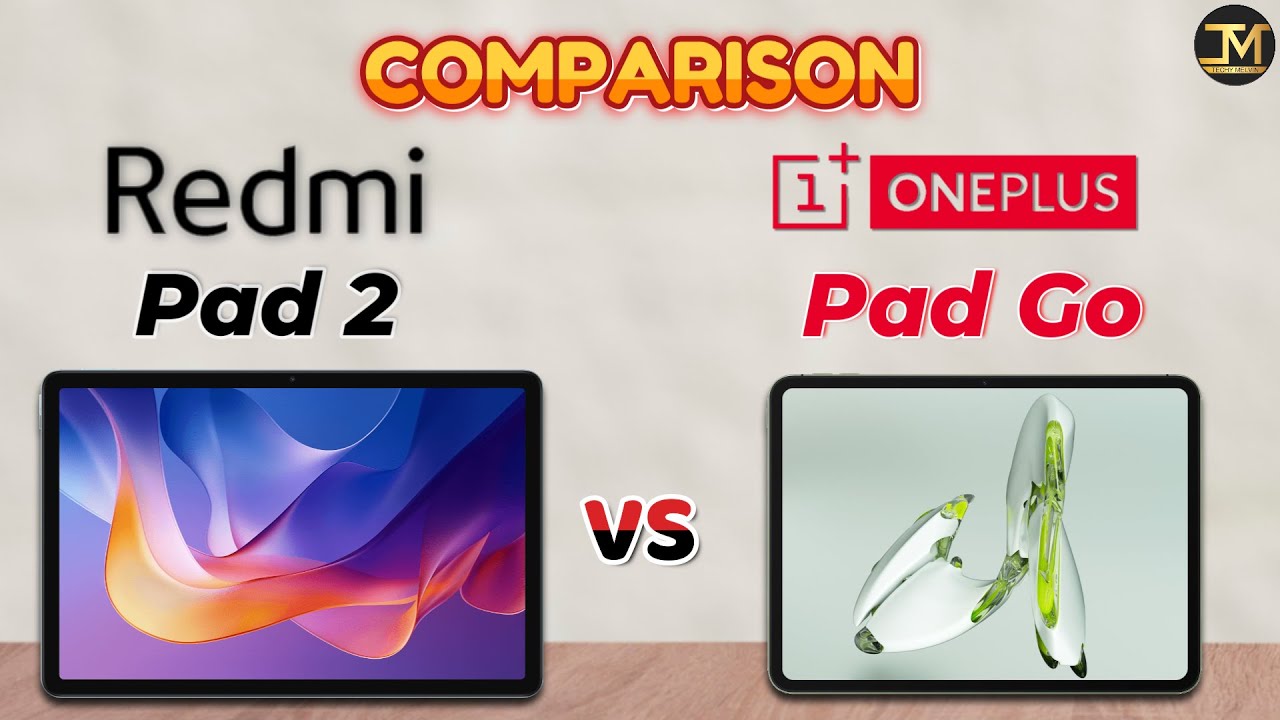 Redmi Pad 2 vs OnePlus Pad Go : Which Tablet is Best❓🤔