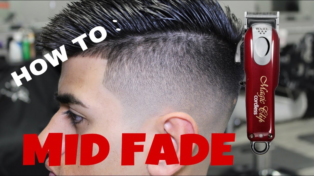 Mid Fade!! | Wahl clippers only!