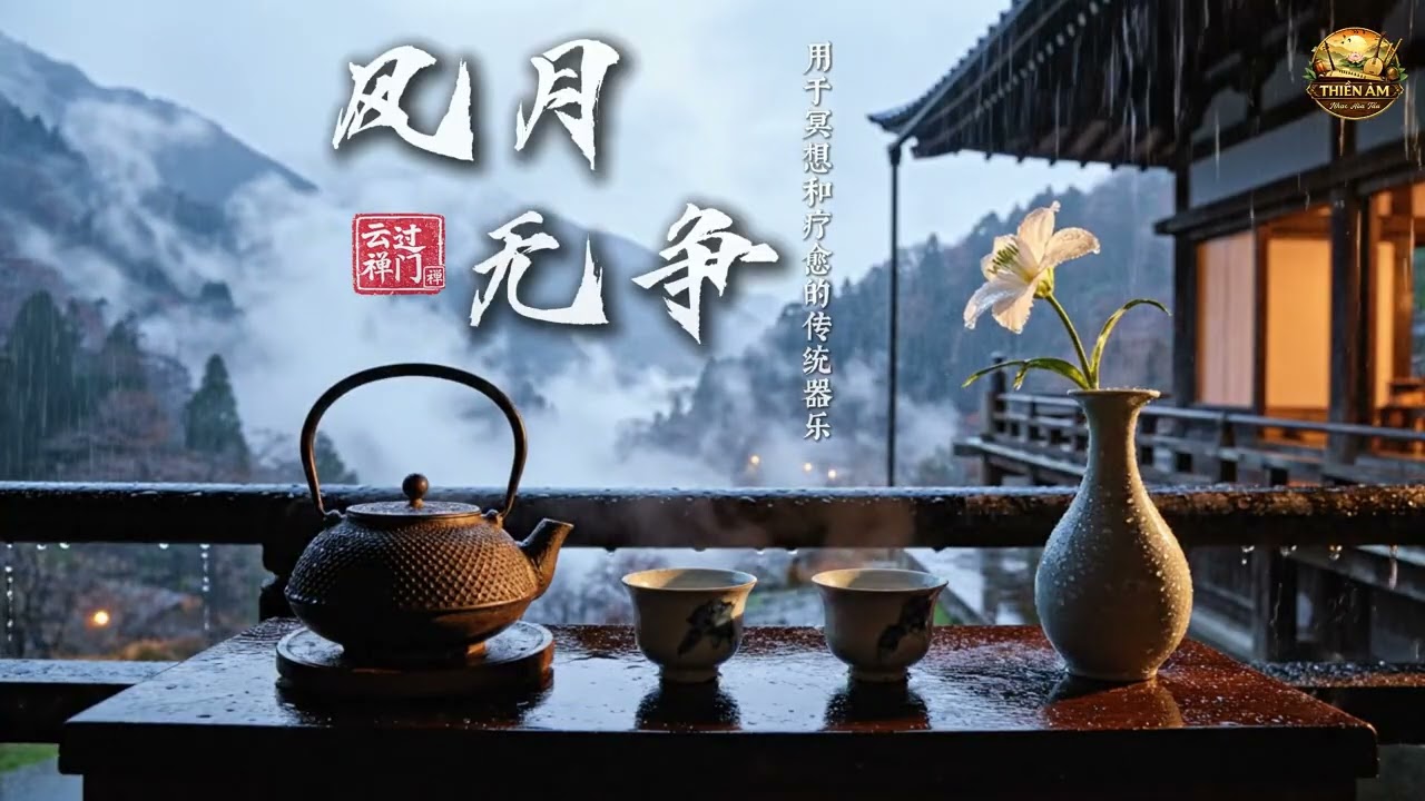 Âm Thanh Phương Đông Thanh Tịnh Cho Thiền Định, Thư Giãn, Trà Đạo | Phong Nguyệt Vô Tranh — 风月无争 